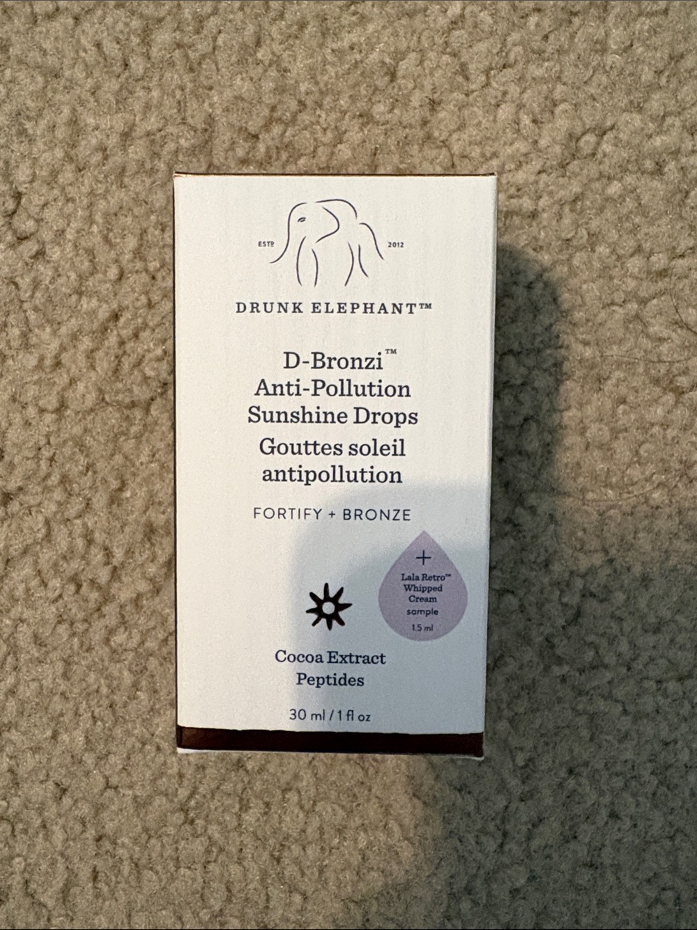 Drunk Elephant D-Bronzi Anti-Pollution Sunshine Drops — NIB!